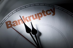 It's time to file for bankruptcy!